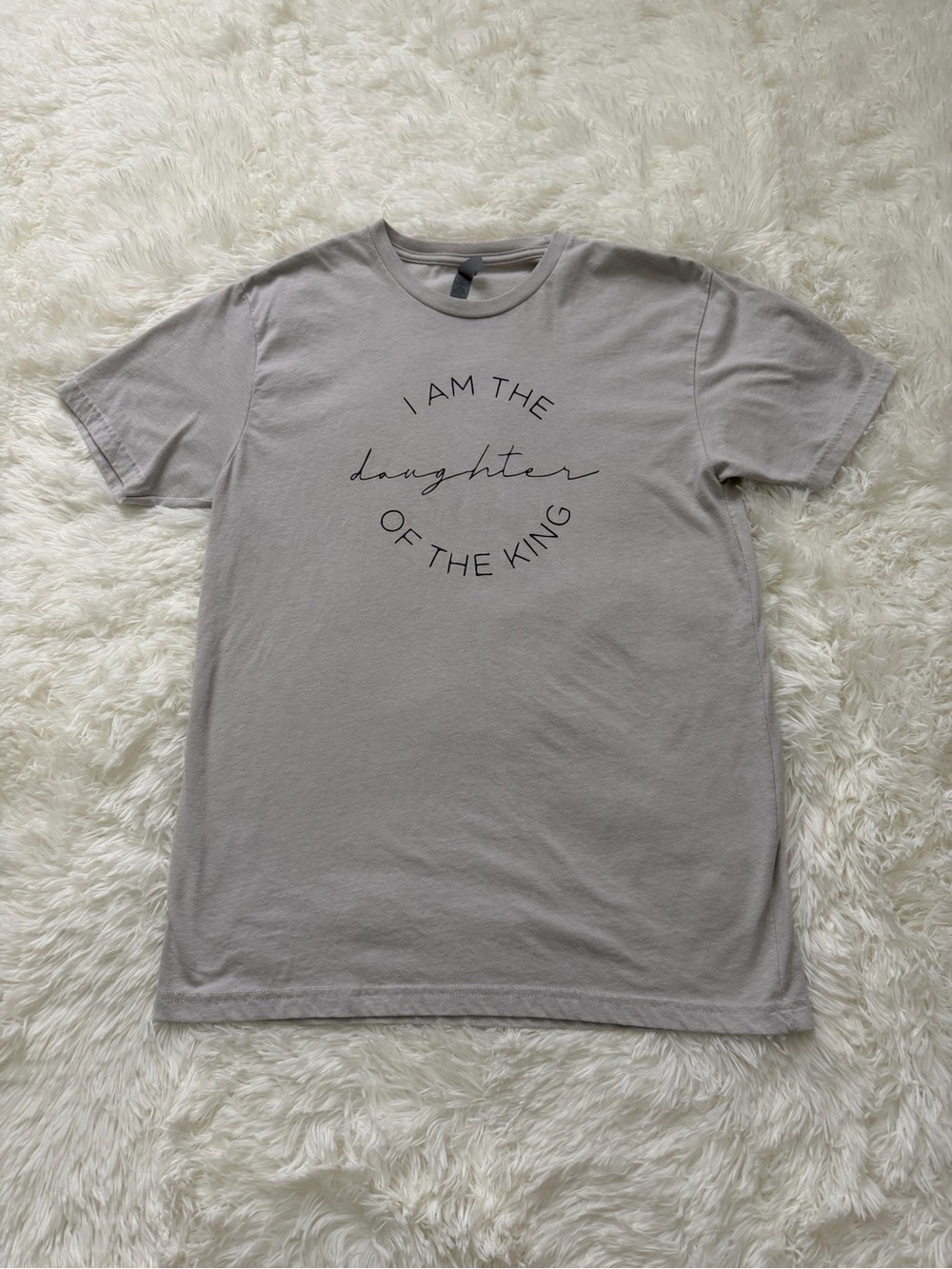 ☀️ Next Level Apparel "I Am The Daughter Of The King" Graphic Tee